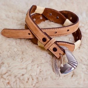 TONY LAMA: Leather Belt